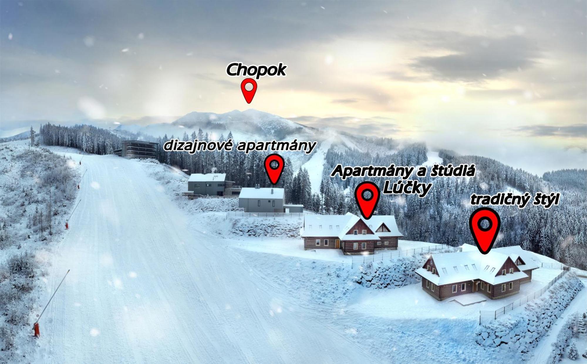 Apartmany A Studia Lucky, Ski-In Ski-Out ,Chopok Jasna, Demaenovska Dolina Exterior photo