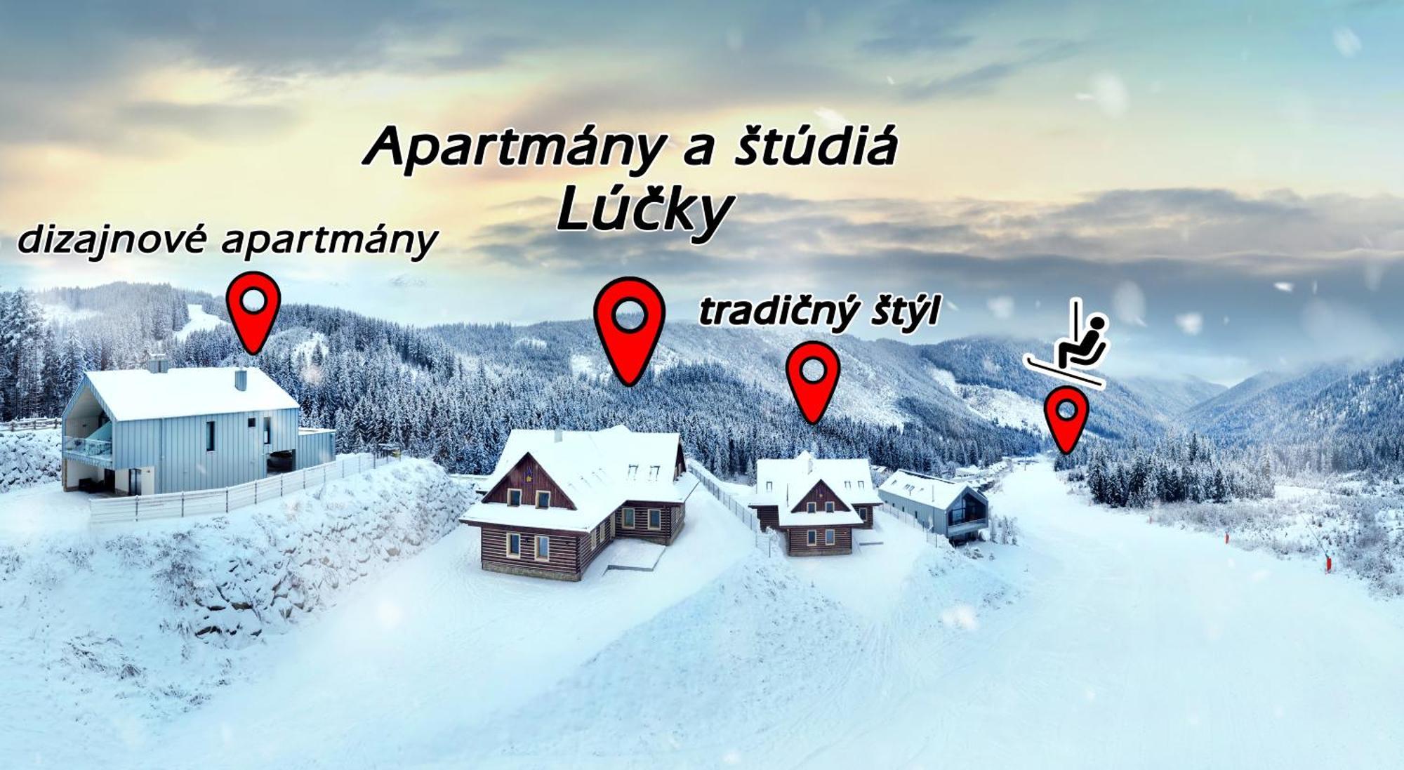 Apartmany A Studia Lucky, Ski-In Ski-Out ,Chopok Jasna, Demaenovska Dolina Exterior photo